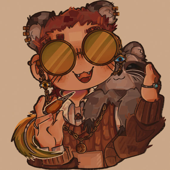 [OC] Persona PNGTuber Chibi