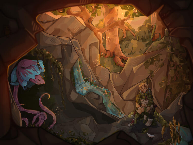 [OC] Valin and his plant