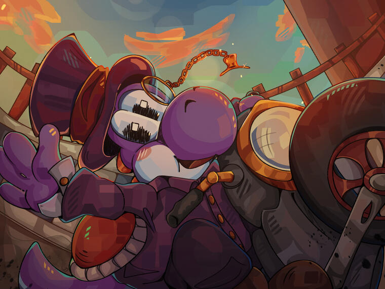 Mario Kart World Fanart for Zombey