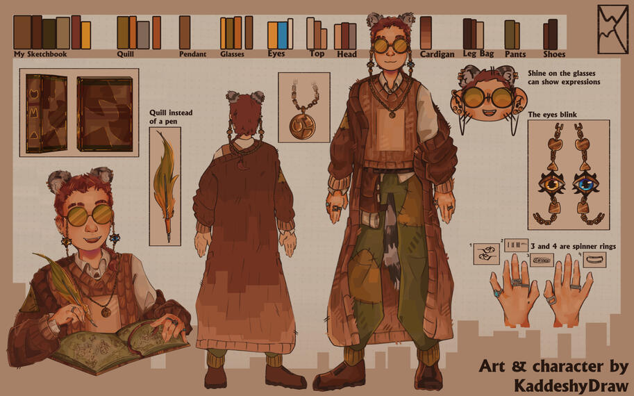 [OC] Character design