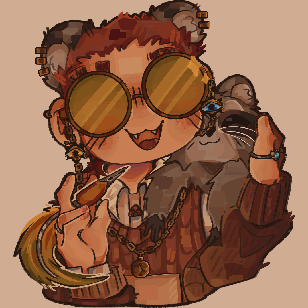 [OC] Persona PNGTuber Chibi