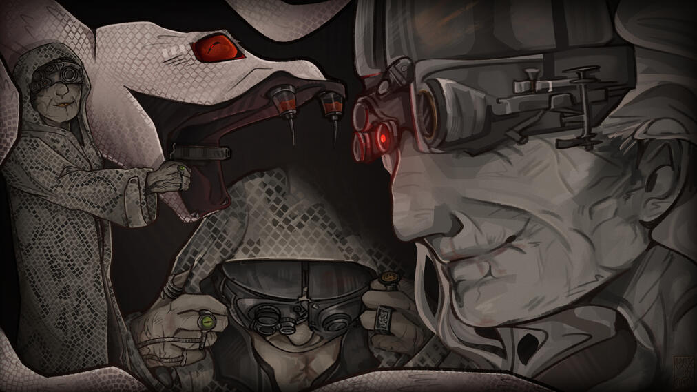 Resident Evil:requiem Dr.Victor Gideon