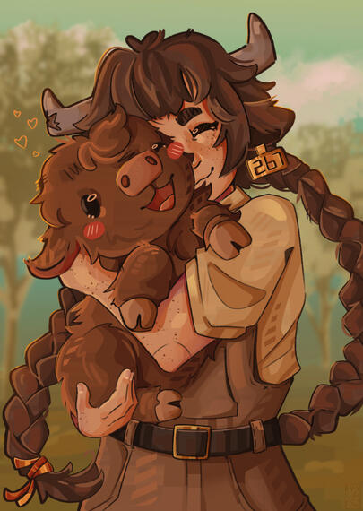Fanart for Wuschelkuh